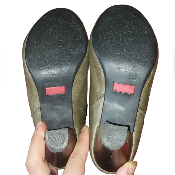 Spring Step Stockholm Women's Nubuck Leather Boots size 37 lace up Ankle… - Picture 7 of 10